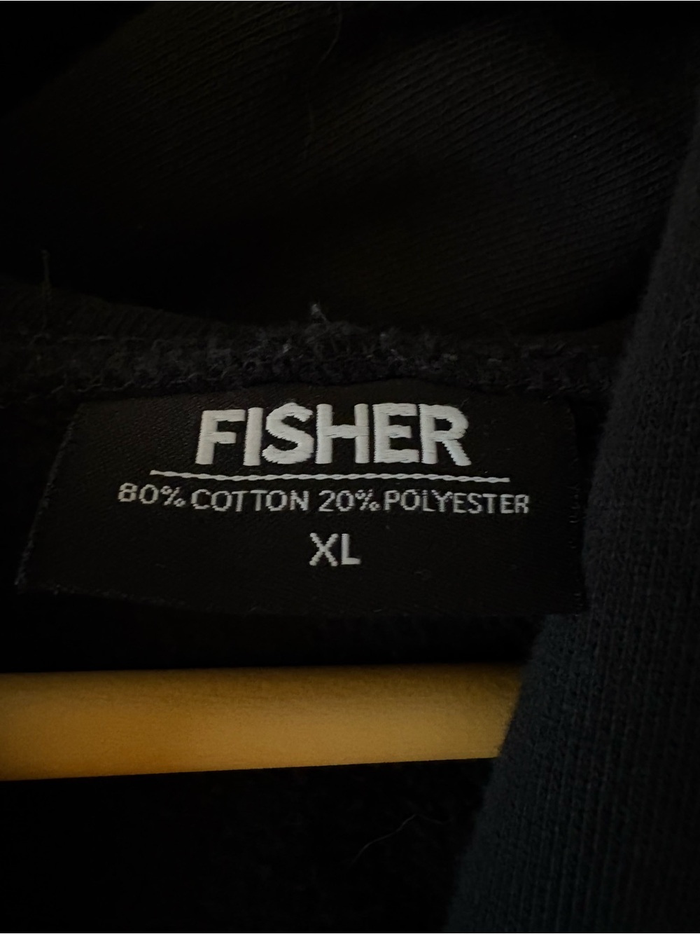 Official FISHER DJ Merch Hoodie XL Black Pullover Festival Rave Sweatshirt - Picture 4 of 9
